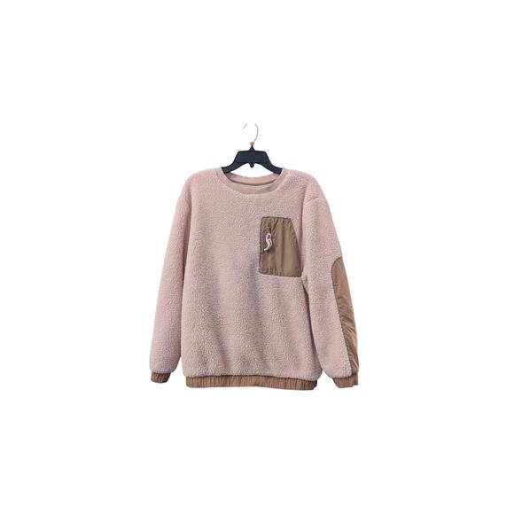 UGG Tops - UGG Women’s Niko Sherpa Pullover Fleece Crewneck Sweatshirt Medium